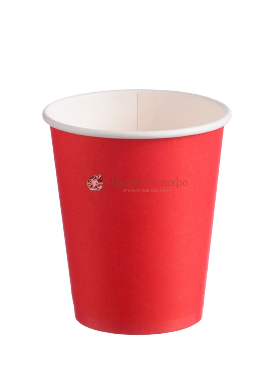Стакан бумажный Формация для горячих напитков RED, 300 мл, 50 шт./упак.
