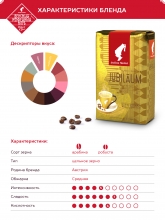 Кофе в зернах Julius Meinl Jubilaum (Юлиус Майнл Юбилейный)  1 кг, пакет с клапаном